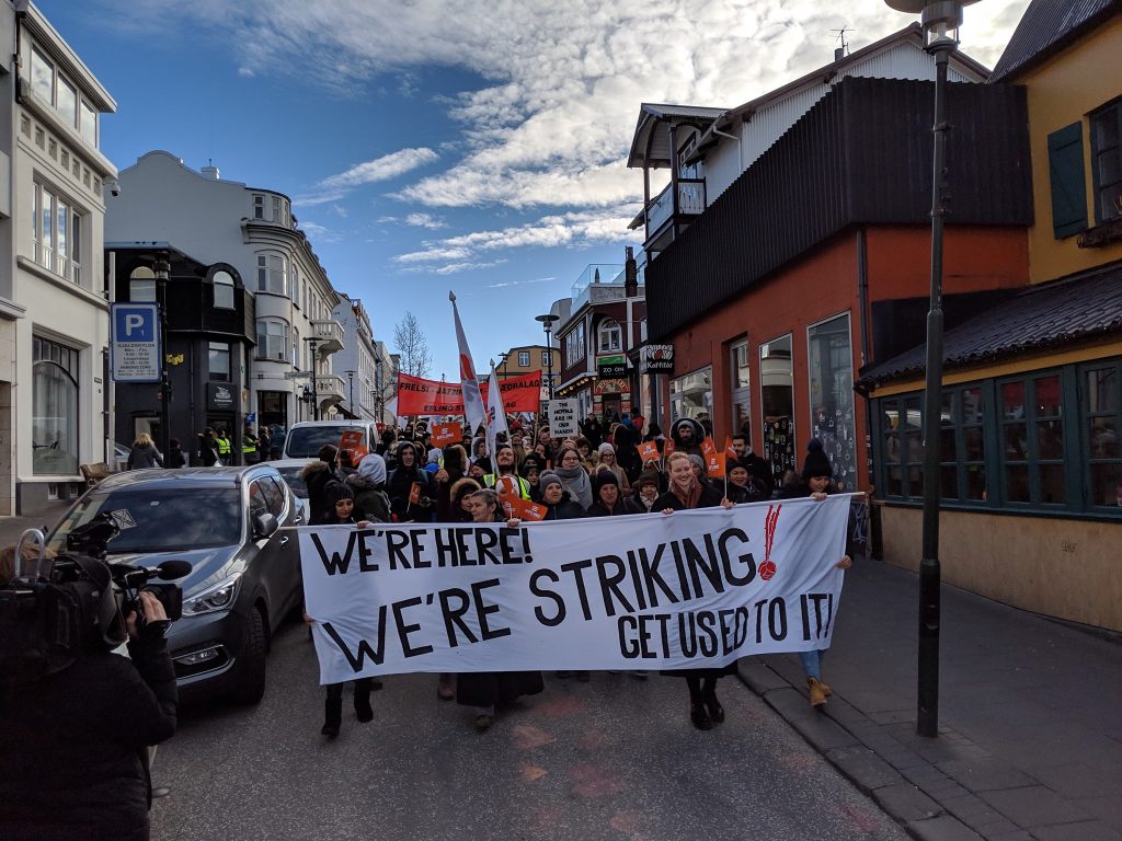 How the Reykjavík city strikes will take place