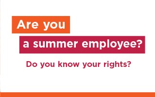 ARE YOU A SUMMER EMPLOYEE?
